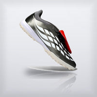 Tachos Predator Elite Fold-Over Tongue TF Negro Plata — X Cleats MX