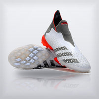 Tachos Predator Freak+ TF Meteorite Pack Blanco Gris — X Cleats MX