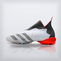 Tachos Predator Freak+ TF Meteorite Pack Blanco Gris, vista 7 — X Cleats MX