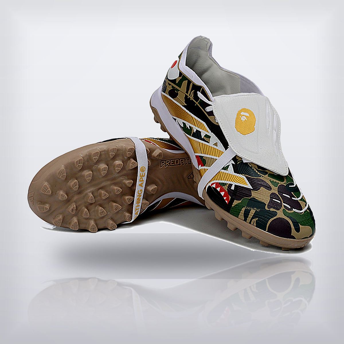 Tachos Predator Elite TF x BAPE Camo — X Cleats MX