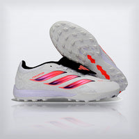 Tachos Predator Elite Fold-Over Tongue TF Blanco Rosa, vista 5 — X Cleats MX