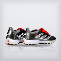 Tachos Predator Elite Fold-Over Tongue TF Negro Plata, vista 5 — X Cleats MX