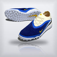 Tachos Phantom GX II Elite TF Crema Azul Rey, vista 3 — X Cleats MX