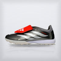 Tachos Predator Elite Fold-Over Tongue TF Negro Plata, vista 8 — X Cleats MX