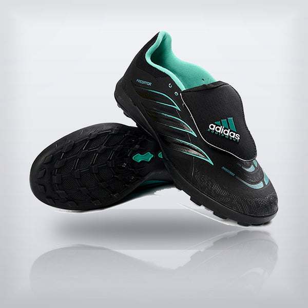 Tachos Predator Elite Fold-Over Tongue TF Negro Menta — X Cleats MX