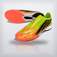 Tachos F50 Hyperfast Elite Laceless TF Volt Coral — X Cleats MX