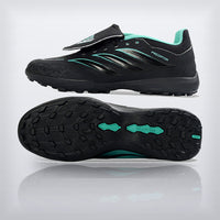 Tachos Predator Elite Fold-Over Tongue TF Negro Menta, vista 7 — X Cleats MX