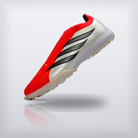 Tachos Predator Elite Laceless TF Blanco Coral, vista 2 — X Cleats MX