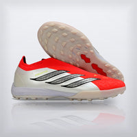 Tachos Predator Elite Laceless TF Blanco Coral, vista 6 — X Cleats MX