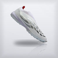 Tachos Predator Elite Laceless TF Blanco Plata — X Cleats MX
