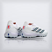 Tachos Predator Elite Laceless TF Blanco Plata, vista 5 — X Cleats MX