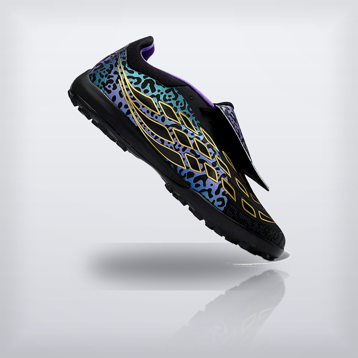 Tachos Predator Elite Fold-Over Tongue TF Negro Dorado — X Cleats MX
