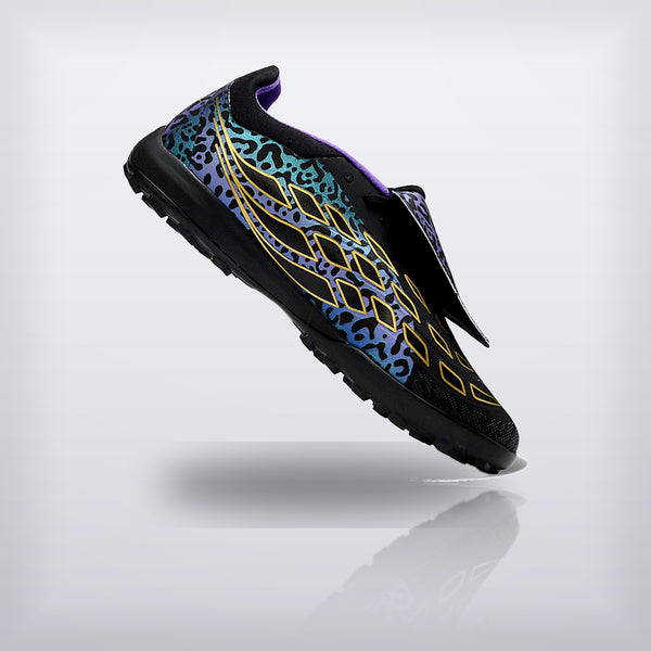 Tachos Predator Elite Fold-Over Tongue TF Negro Dorado — X Cleats MX