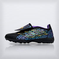 Tachos Predator Elite Fold-Over Tongue TF Negro Dorado, vista 8 — X Cleats MX