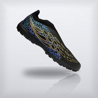 Tachos Predator Elite Laceless TF Negro Dorado, vista 2 — X Cleats MX