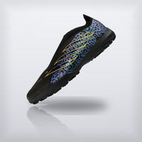 Tachos Predator Elite Laceless TF Negro Dorado, vista 3 — X Cleats MX