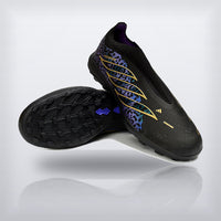 Tachos Predator Elite Laceless TF Negro Dorado — X Cleats MX