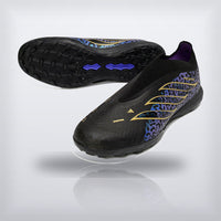 Tachos Predator Elite Laceless TF Negro Dorado, vista 4 — X Cleats MX
