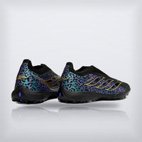 Tachos Predator Elite Laceless TF Negro Dorado, vista 5 — X Cleats MX