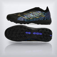 Tachos Predator Elite Laceless TF Negro Dorado, vista 7 — X Cleats MX