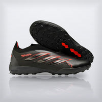 Tachos Predator Elite Laceless TF Negro Total, vista 6 — X Cleats MX