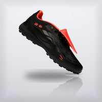 Tachos Predator Elite Fold-Over Tongue TF Negro Coral, vista 2 — X Cleats MX