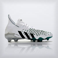 Tachos Predator Freak+ FG Blanco Verde, vista 7 — X Cleats MX