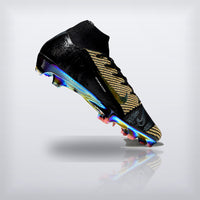Superfly 10 Elite SE negro con dorado, vista lateral