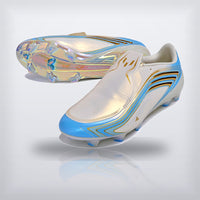 Tachos F50 Messi Elite FG Blanco Azul — X Cleats MX