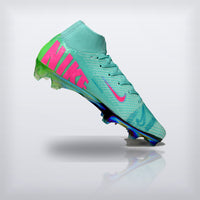 Tachos Air Zoom Mercurial Superfly 10 Elite SE FG Turquesa Rosa — X Cleats MX