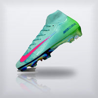 Tachos Air Zoom Mercurial Superfly 10 Elite SE FG Turquesa Rosa, vista 2 — X Cleats MX