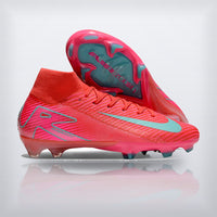 Tachos Air Zoom Mercurial Superfly 9 Elite FG Coral Turquesa, vista 5 — X Cleats MX