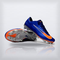 Tachos Mercurial Vapor XI FG Azul Naranja, vista 2 — X Cleats MX
