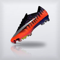 Tachos Air Zoom Mercurial Vapor 17 Elite FG Negro Naranja Flamas, vista 2 — X Cleats MX