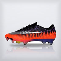 Tachos Air Zoom Mercurial Vapor 17 Elite FG Negro Naranja Flamas, vista 7 — X Cleats MX
