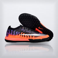 Tachos Air Zoom Mercurial Superfly 11 Elite TF Negro Naranja Flamas — X Cleats MX