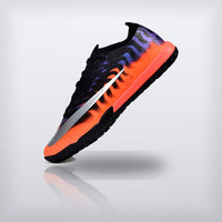 Tachos Air Zoom Mercurial Superfly 11 Elite TF Negro Naranja Flamas, vista 3 — X Cleats MX