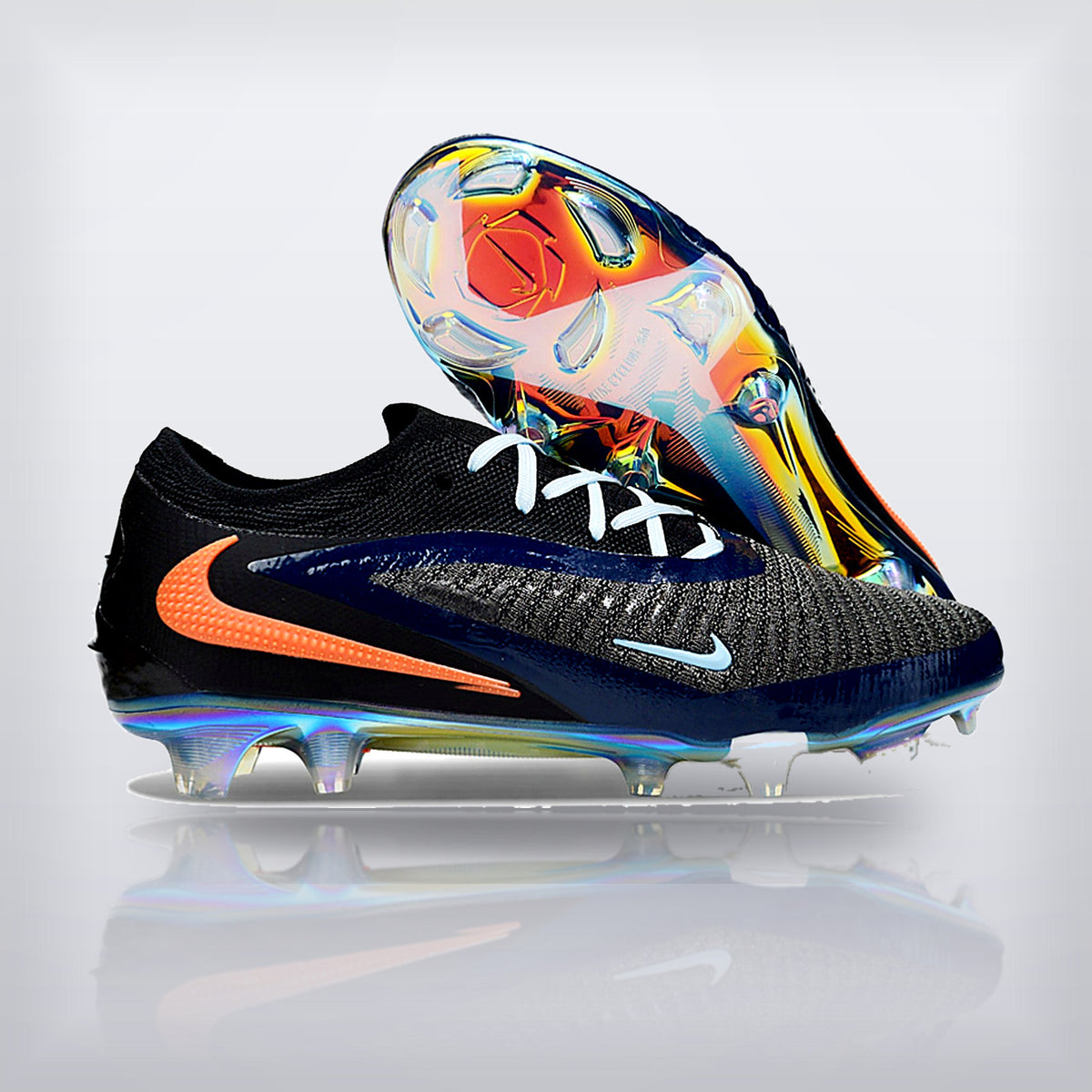 Tachos Phantom GX II Elite FG Negro Coral — X Cleats MX