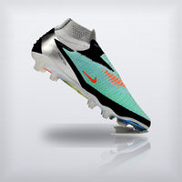Tachos Phantom GX II Elite High Cut FG Menta Plata, vista 2 — X Cleats MX