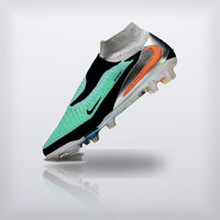 Tachos Phantom GX II Elite High Cut FG Menta Plata, vista 4 — X Cleats MX