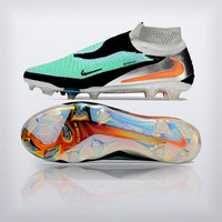 Tachos Phantom GX II Elite High Cut FG Menta Plata, vista 6 — X Cleats MX