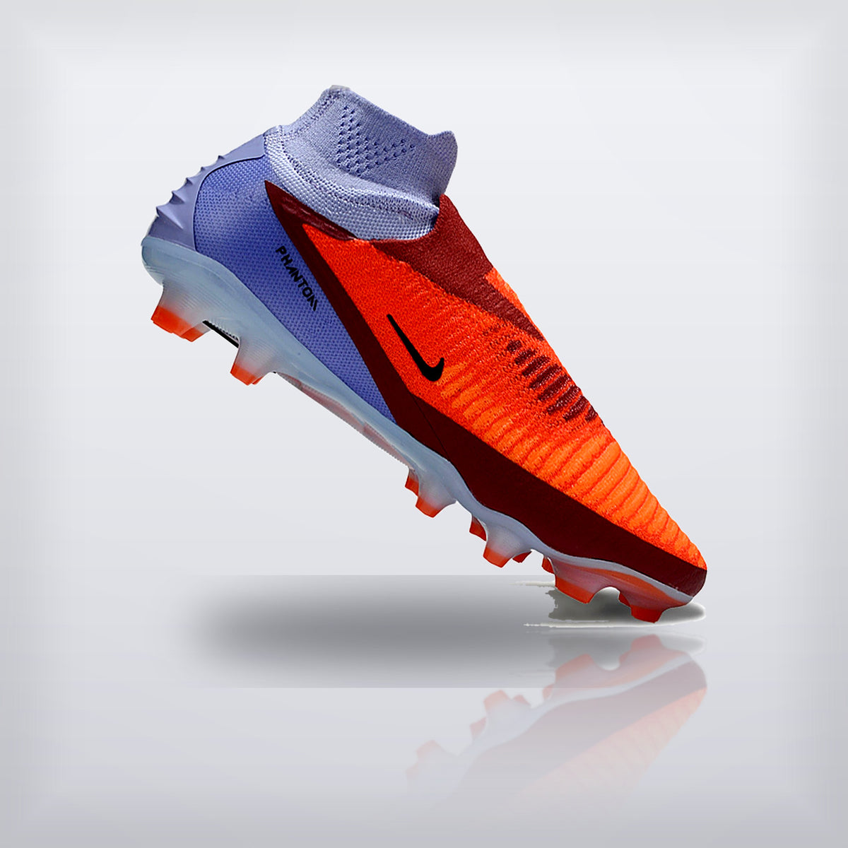 Tachos Phantom GX II Elite High Cut FG Naranja Lila — X Cleats MX
