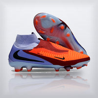 Tachos Phantom GX II Elite High Cut FG Naranja Lila, vista 5 — X Cleats MX