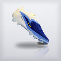 Tachos Phantom GX II Elite FG Crema Azul Rey — X Cleats MX