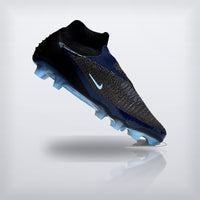 Tachos Phantom GX II Elite High Cut FG Negro Azul Marino, vista 2 — X Cleats MX