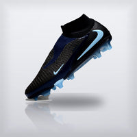Tachos Phantom GX II Elite High Cut FG Negro Azul Marino, vista 3 — X Cleats MX