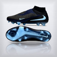 Tachos Phantom GX II Elite High Cut FG Negro Azul Marino, vista 6 — X Cleats MX