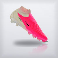 Tachos Phantom GX II Elite High Cut FG Crema Rosa — X Cleats MX