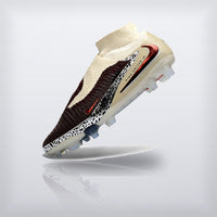 Tachos Phantom GX II Elite High Cut FG Crema Vino Safari, vista 2 — X Cleats MX