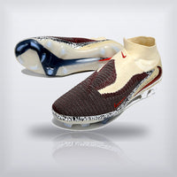 Tachos Phantom GX II Elite High Cut FG Crema Vino Safari, vista 3 — X Cleats MX